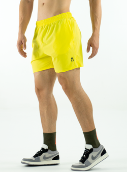 PANTALONETA AJUSTADA AMARILLA