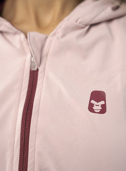 Conjunto Chaqueta Cortavientos Y Jogger Palo de Rosa
