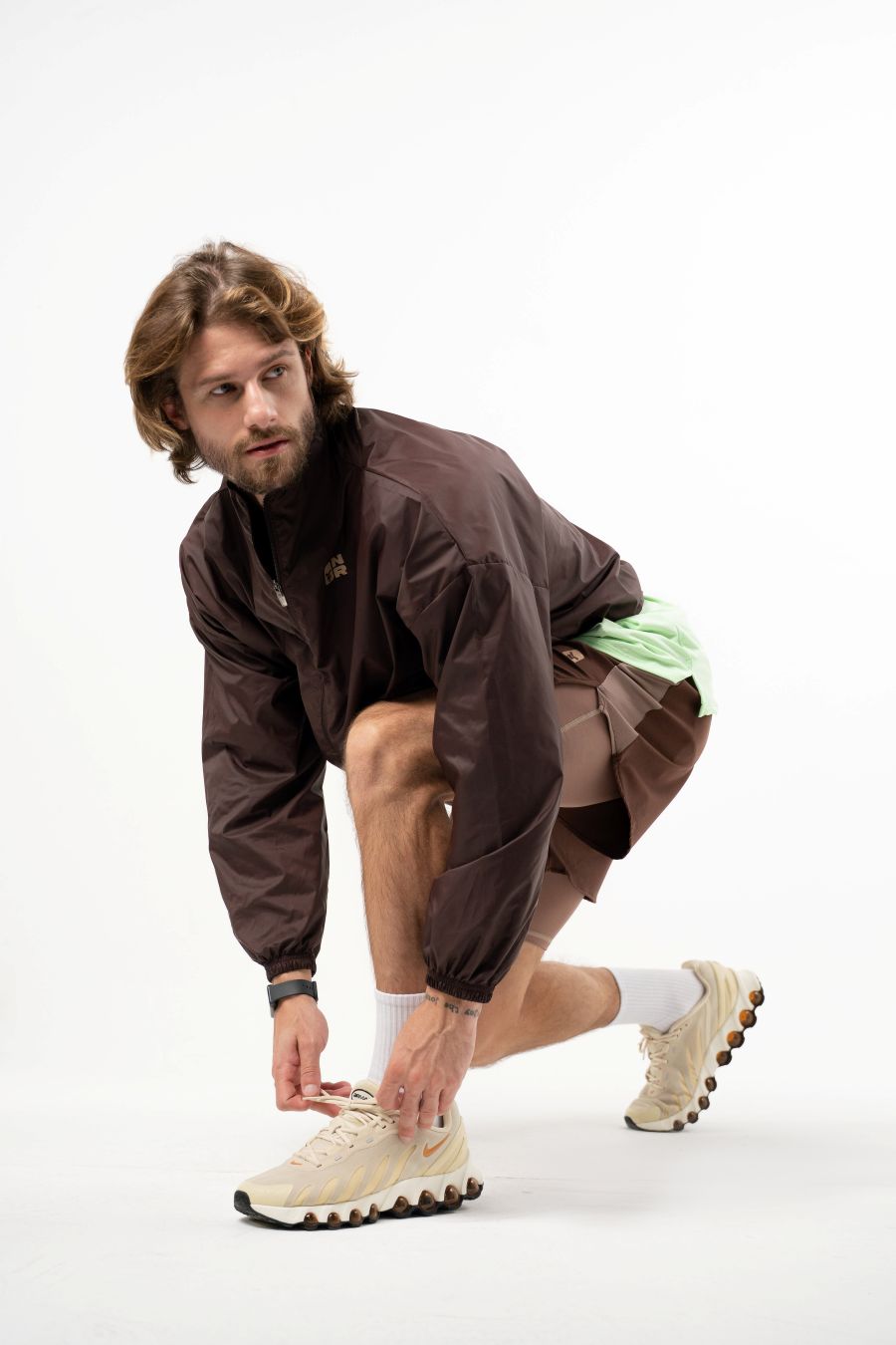 Chaqueta Active Flow Chocolate Hombre