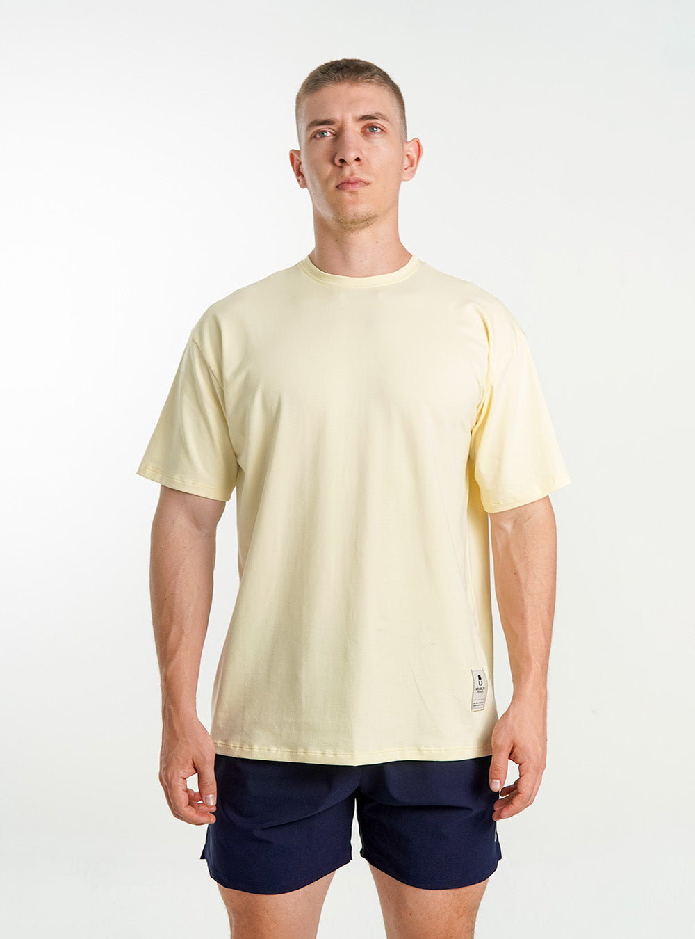 CAMISETA ALGODÓN TACTO FRÍO DISRUPTIVE AMARILLO