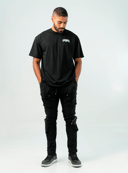 PANTALÓN CARGO UTILITY NEGRO