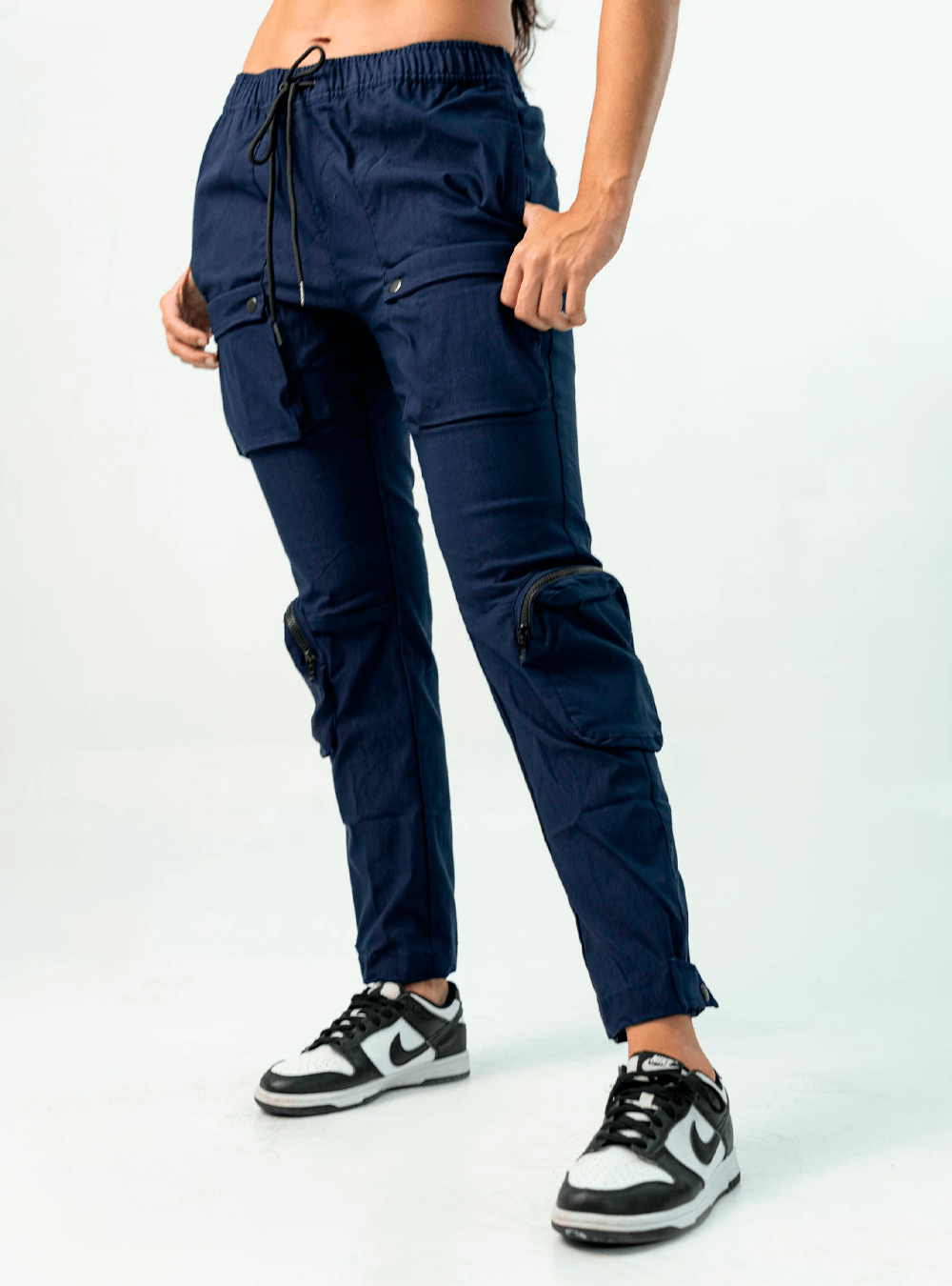 PANTALÓN CARGO UTILITY AZUL OSCURO
