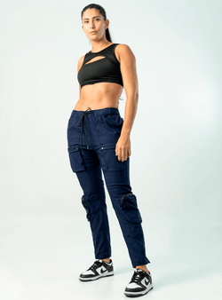 PANTALÓN CARGO UTILITY AZUL OSCURO