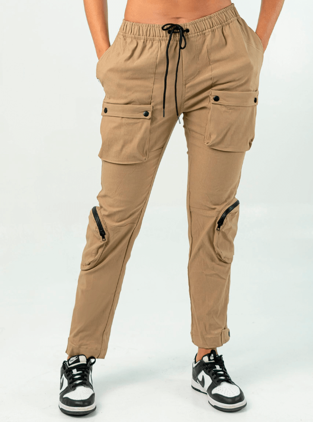 PANTALÓN CARGO UTILITY BEIGE