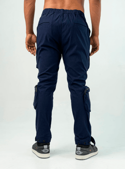 PANTALÓN CARGO UTILITY AZUL OSCURO