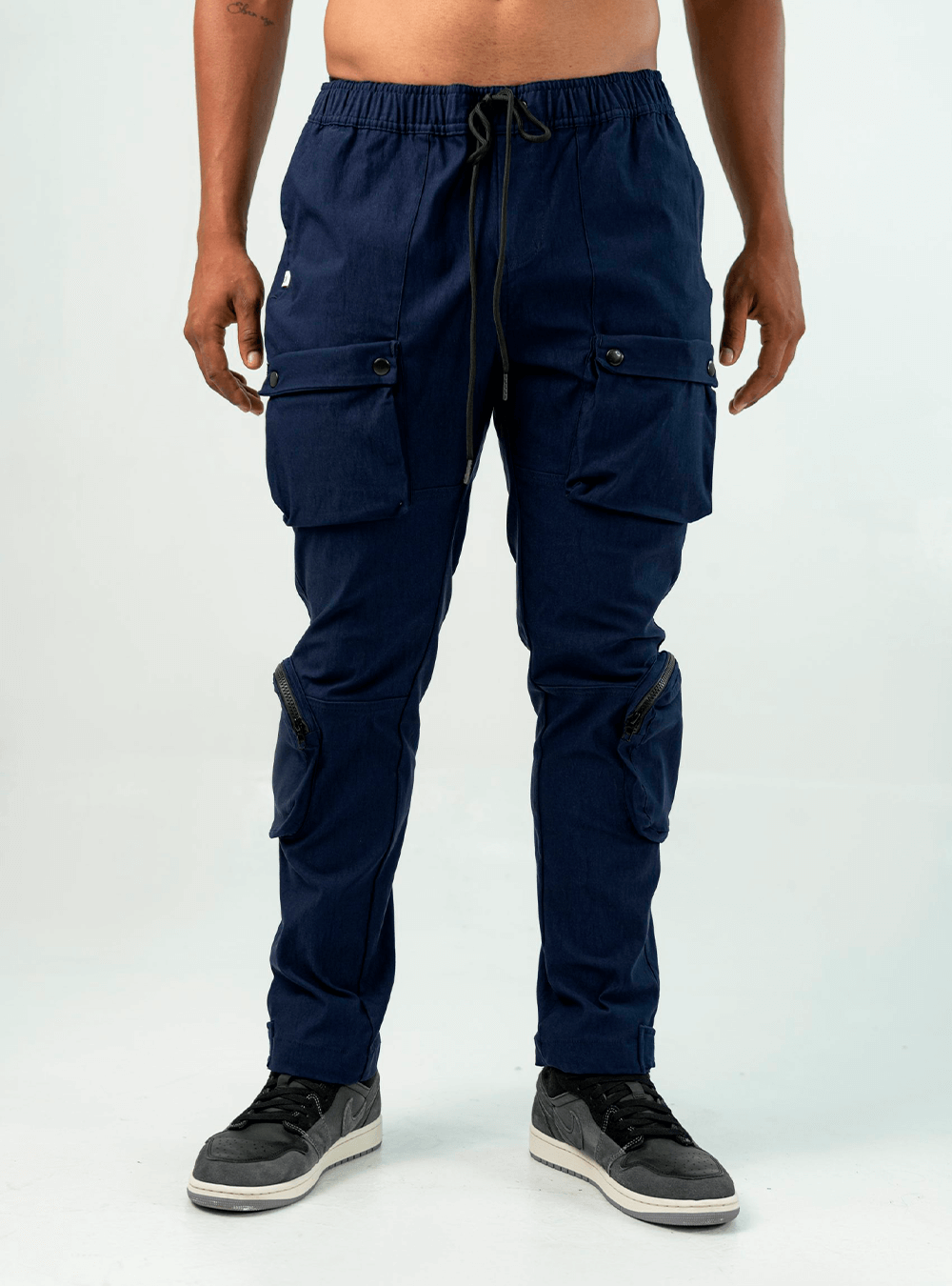 PANTALÓN CARGO UTILITY AZUL OSCURO