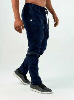 PANTALÓN CARGO UTILITY AZUL OSCURO