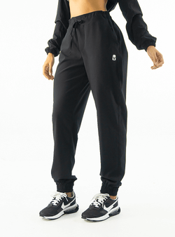 Conjunto Chaqueta Cortavientos Y Jogger Negro