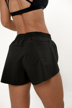 Flash Shorts Negro Mujer
