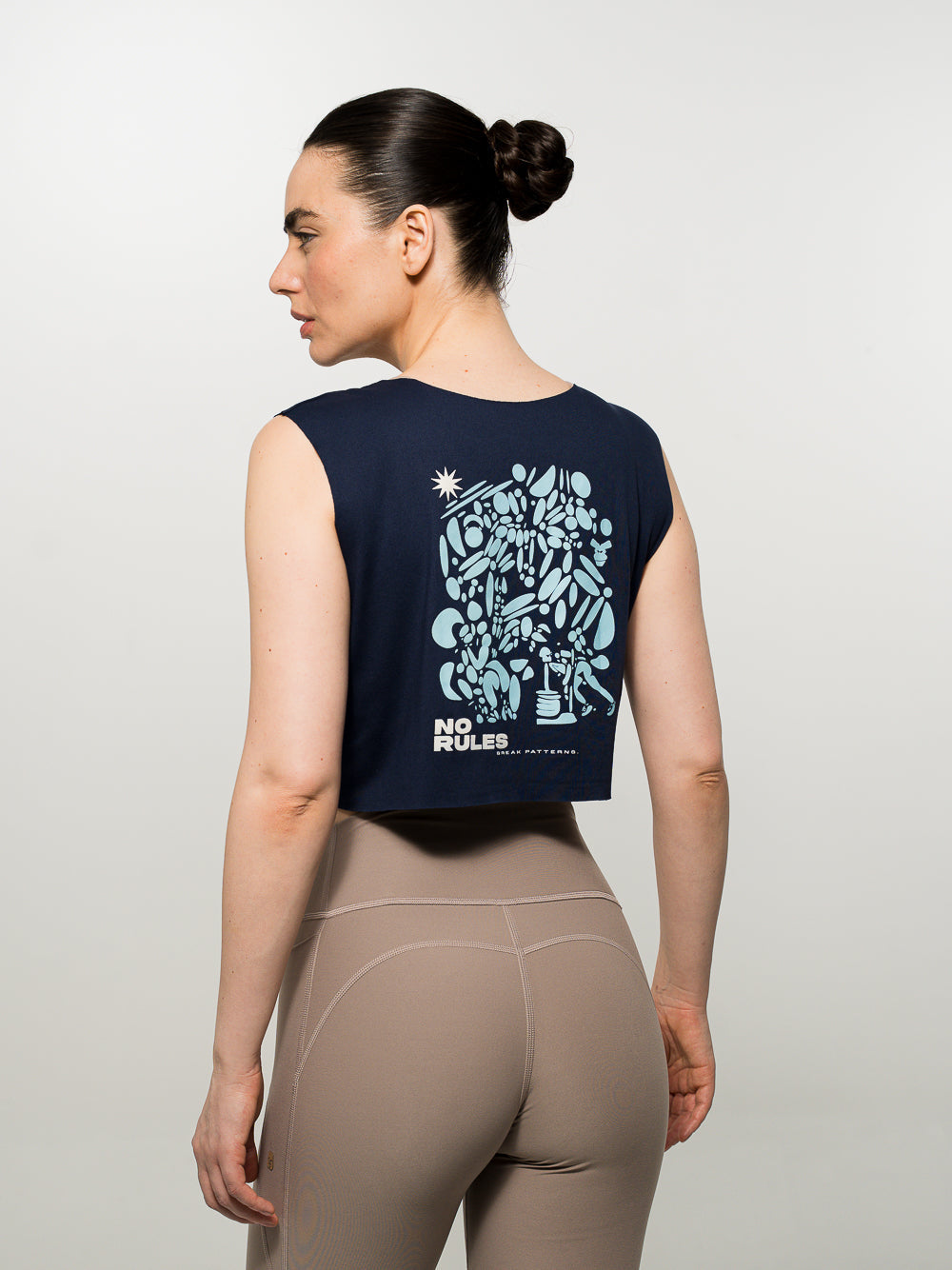 Crop Top Sin Costuras Break Patterns