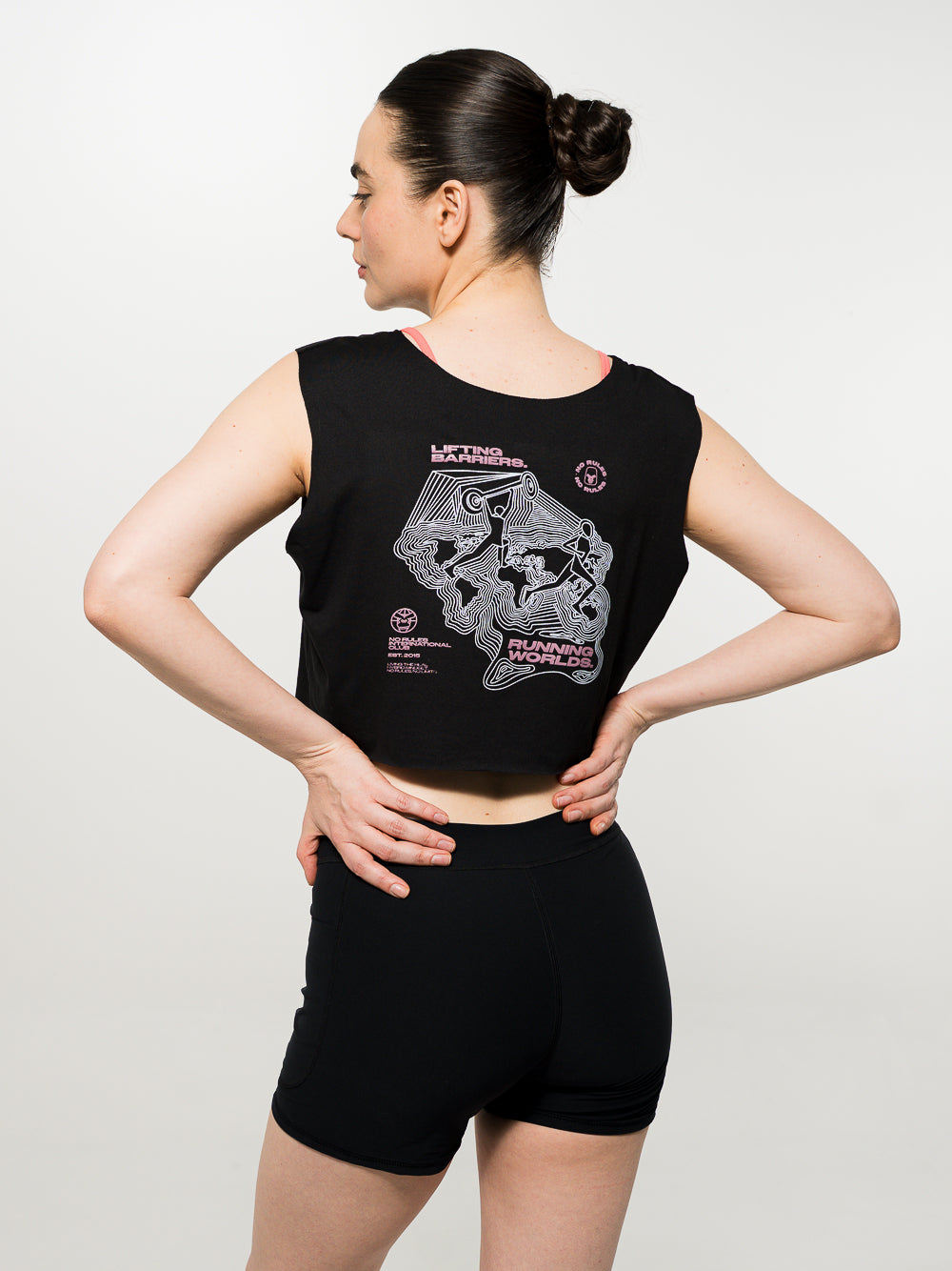 Crop Top Sin Costuras Lifting Barriers