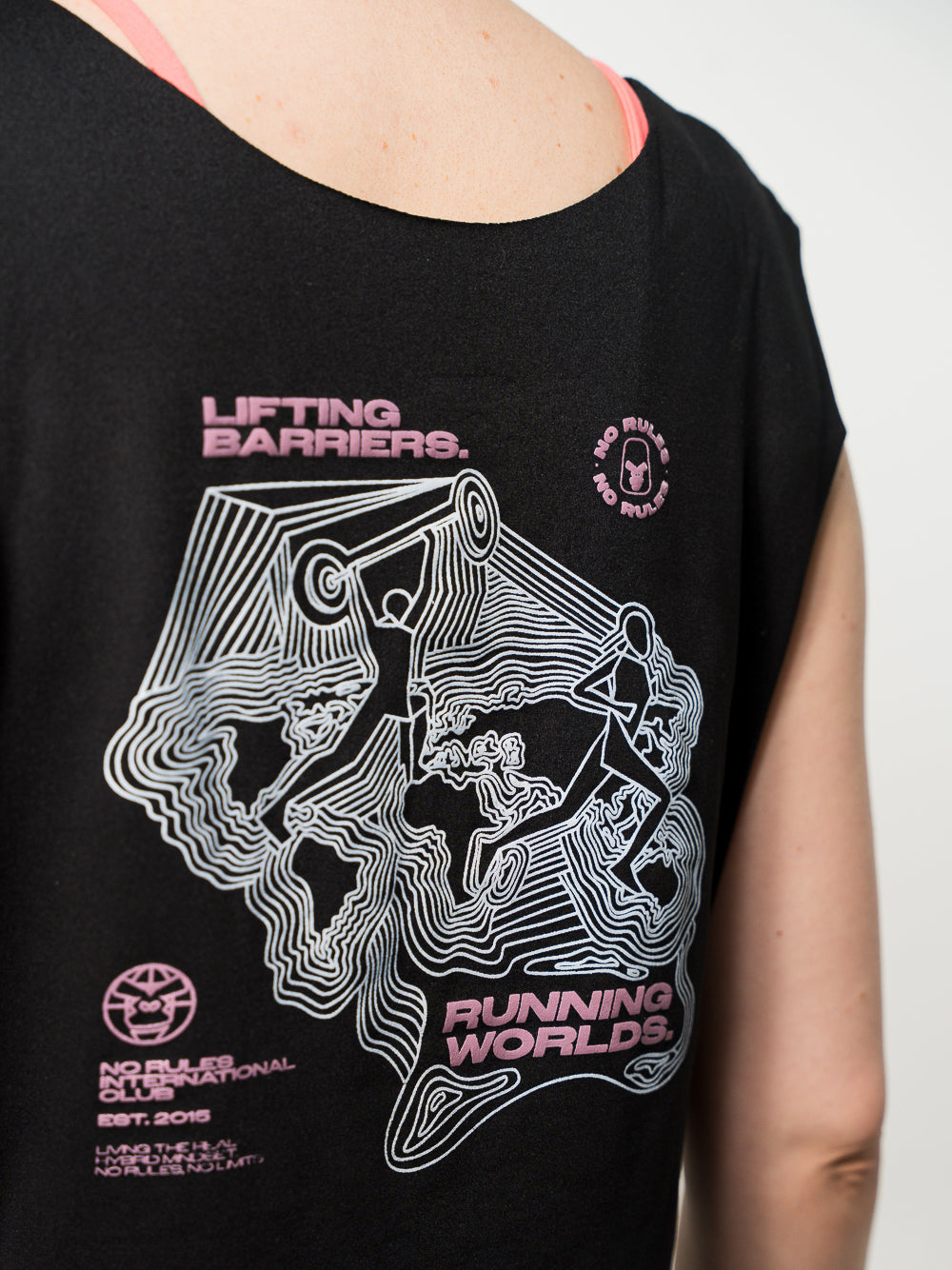 Crop Top Sin Costuras Lifting Barriers