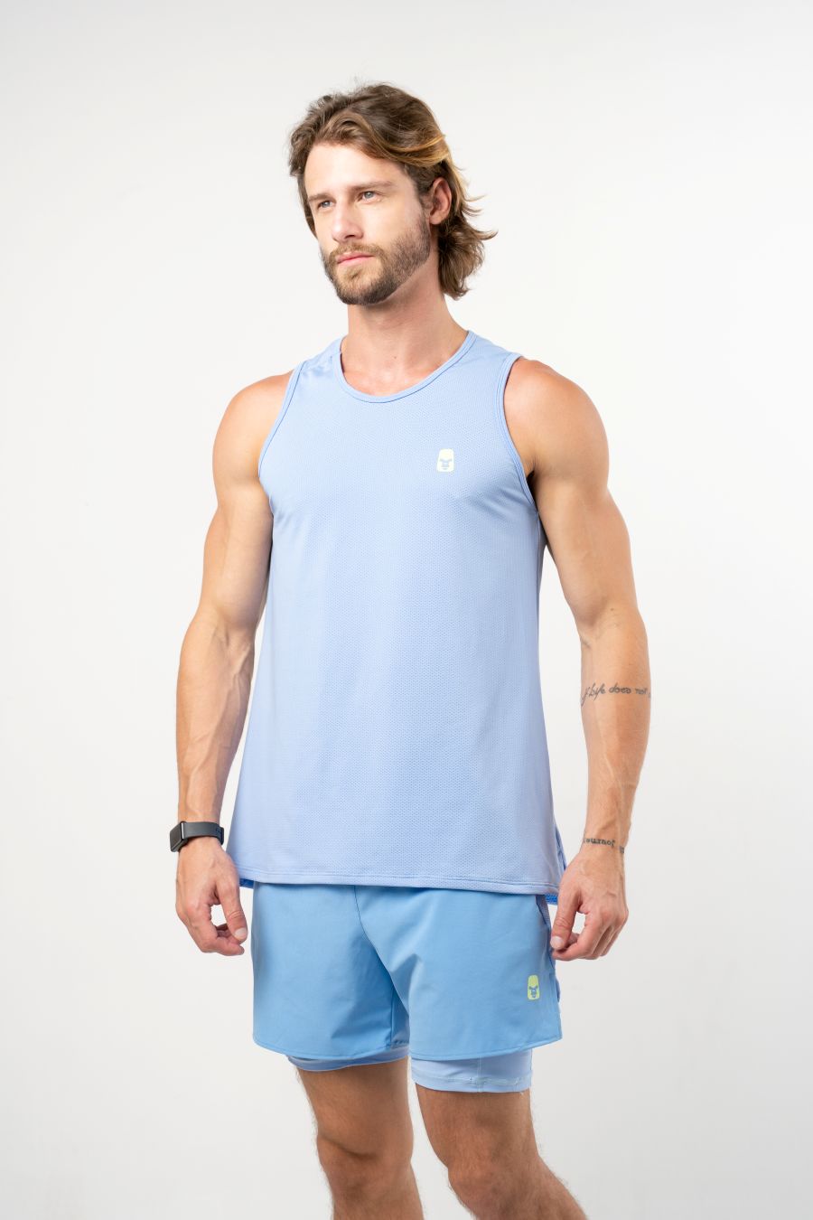 Esqueleto Running Baby Blue