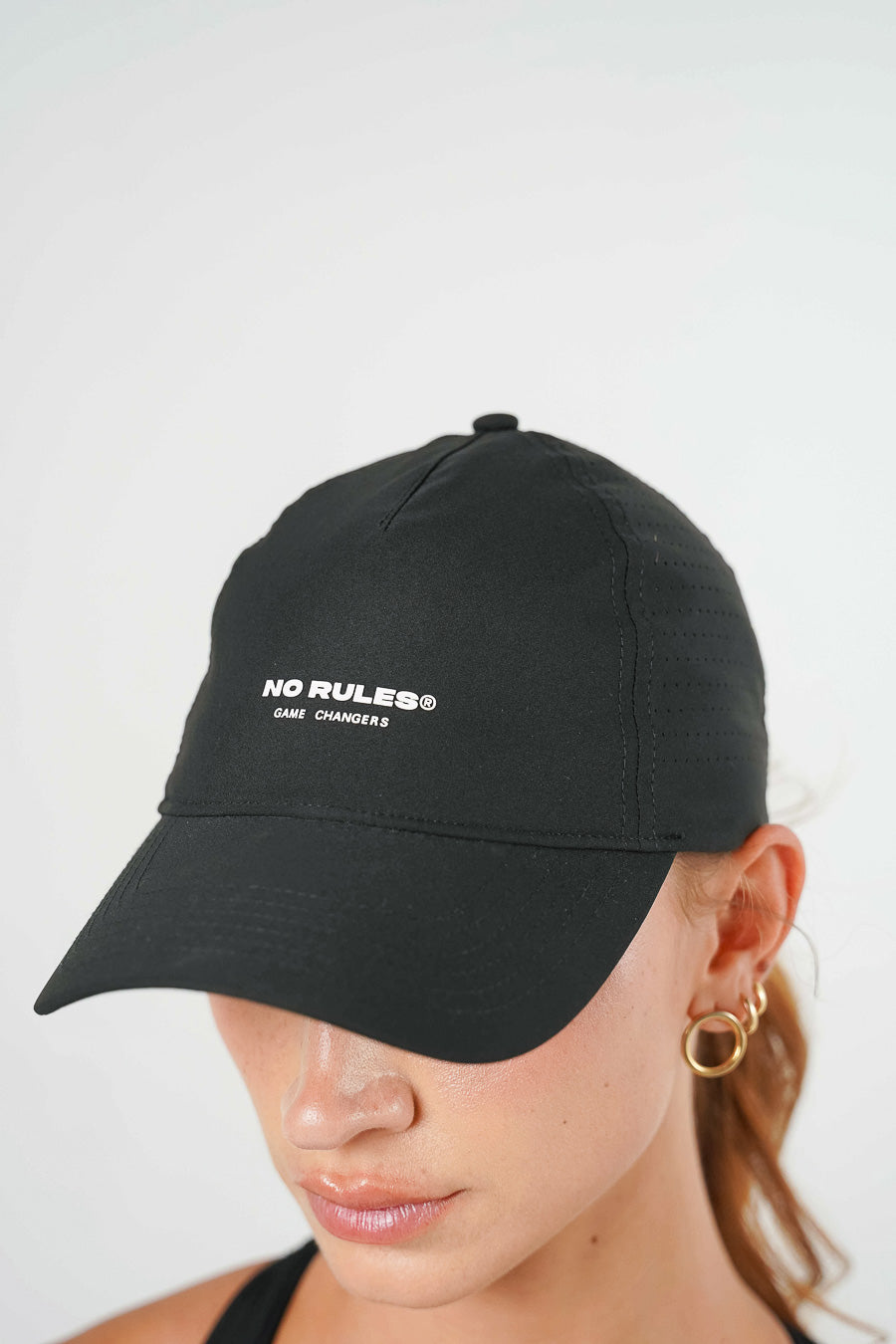 NO RULES DRY FIT CAP BLACK