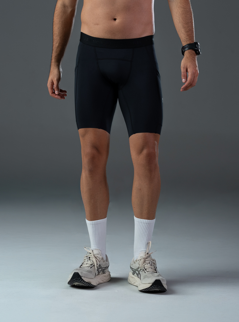 Lycra De Compresión Corta Black