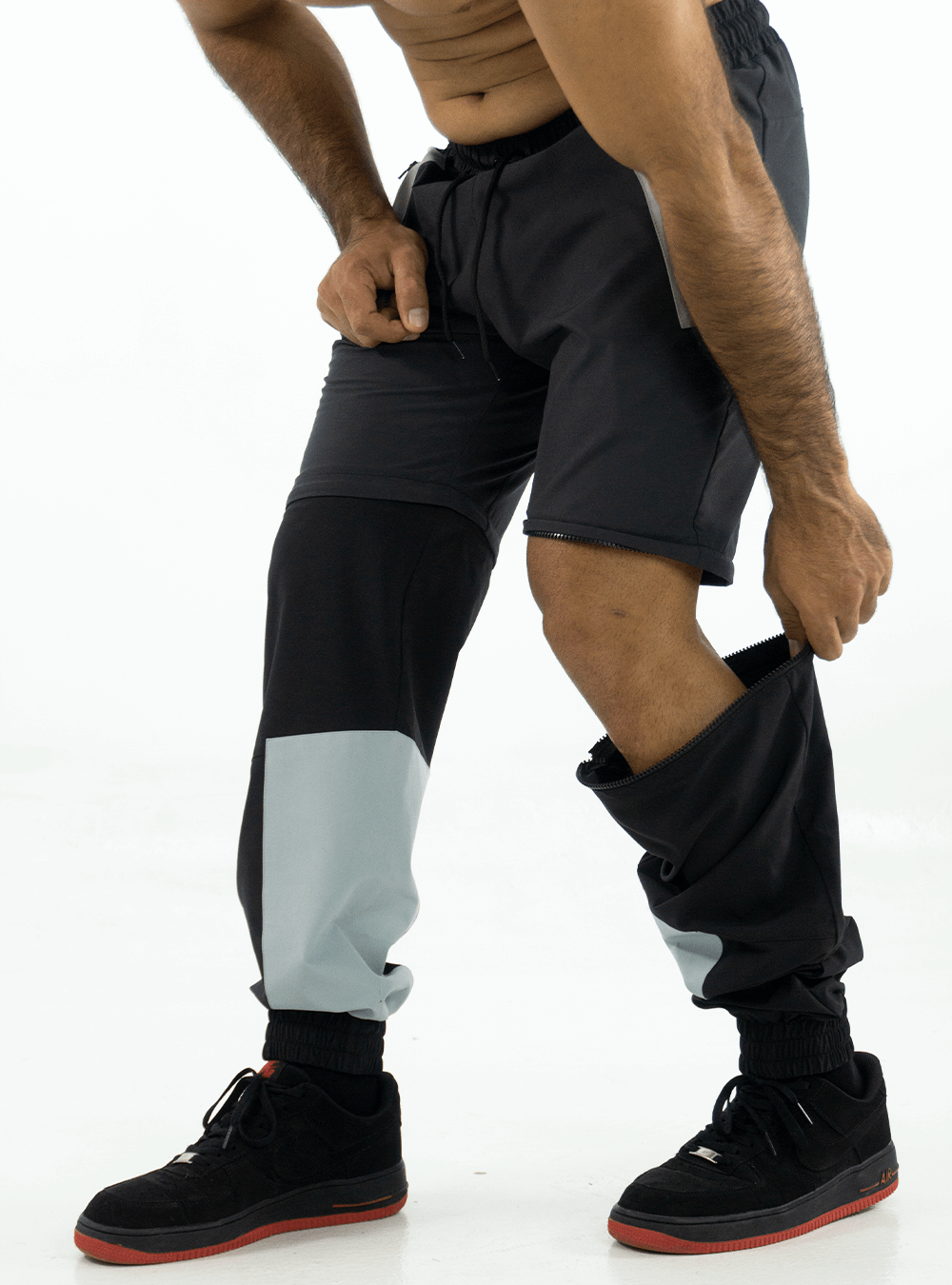 JOGGER CASUAL 2 EN 1 NEGRO