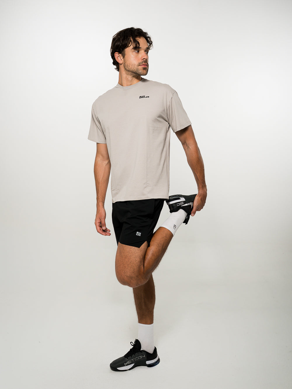 Camiseta Loose Fit Algodón Grey