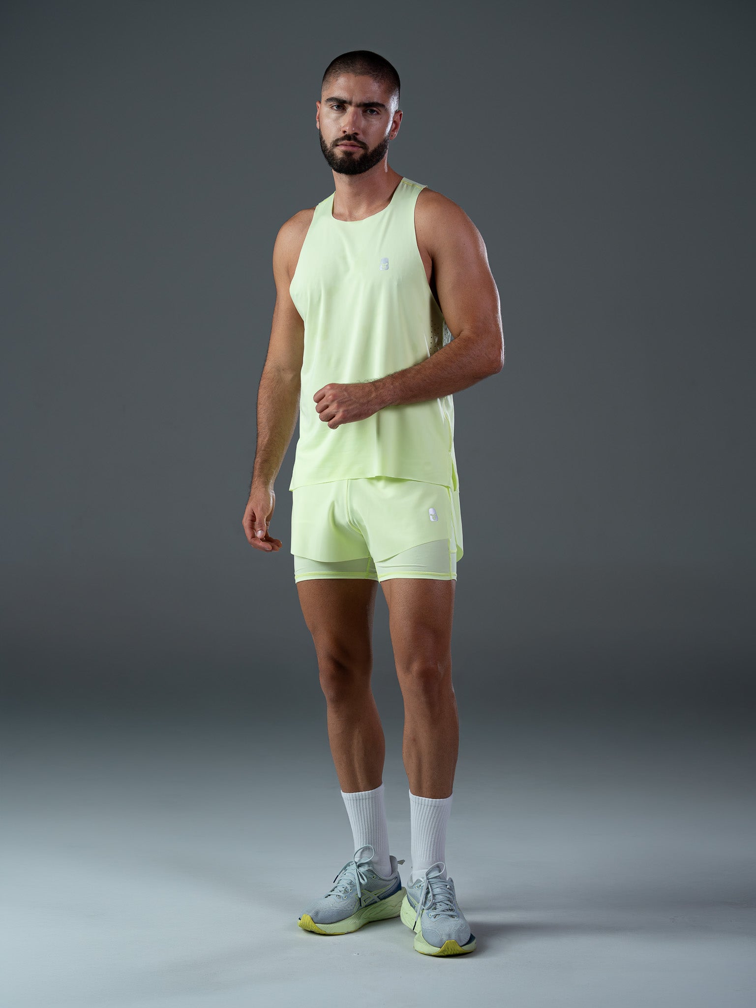 Pantaloneta Core Motion Neon Green