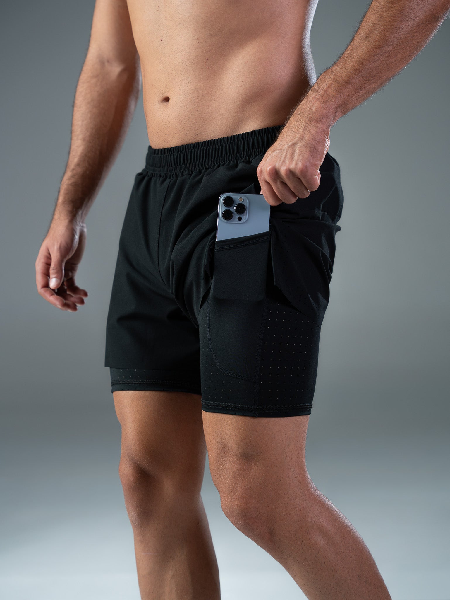 Pantaloneta Marathon Negra