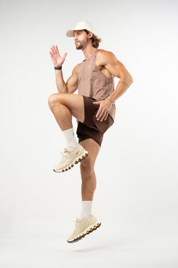 Pantaloneta Core Motion Chocolate Hombre