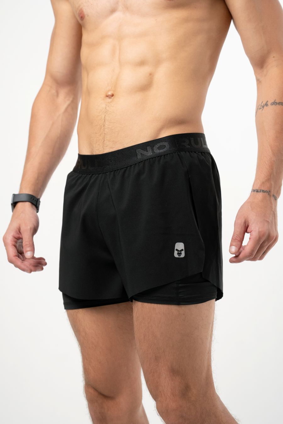 Pantaloneta Core Motion Negra