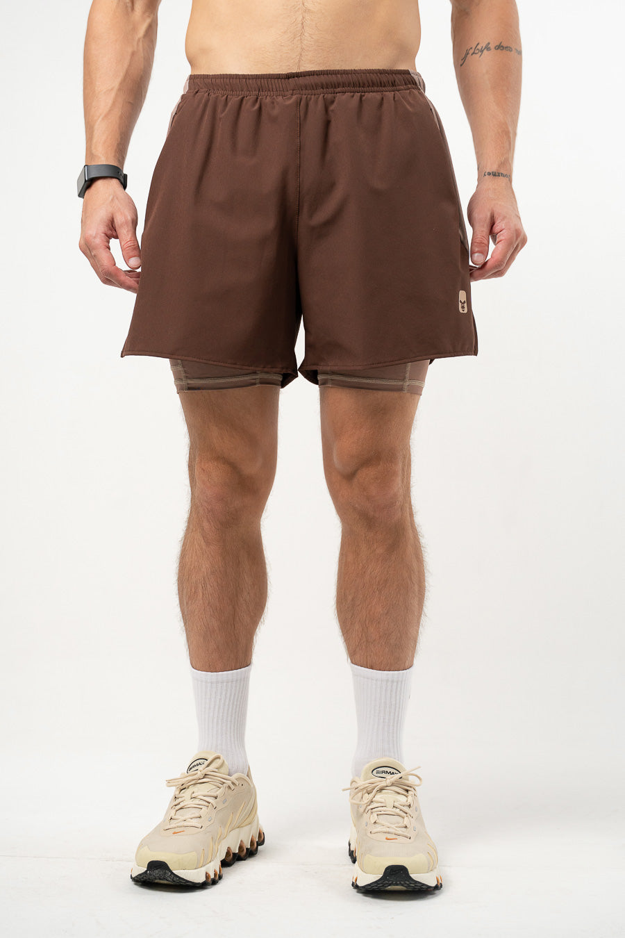 Pantaloneta Running Chocolate