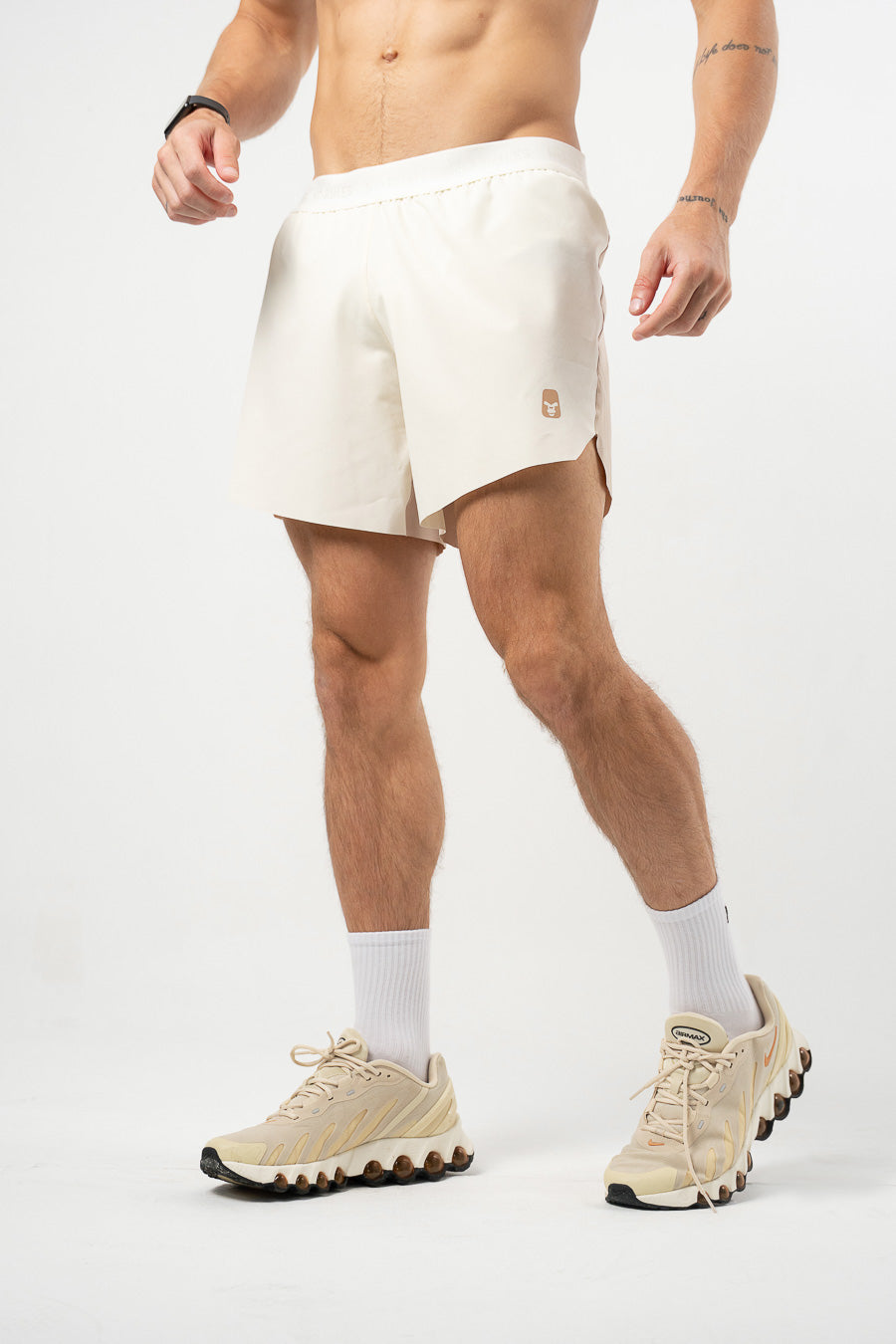 Pantaloneta Running Pro Retro Cream