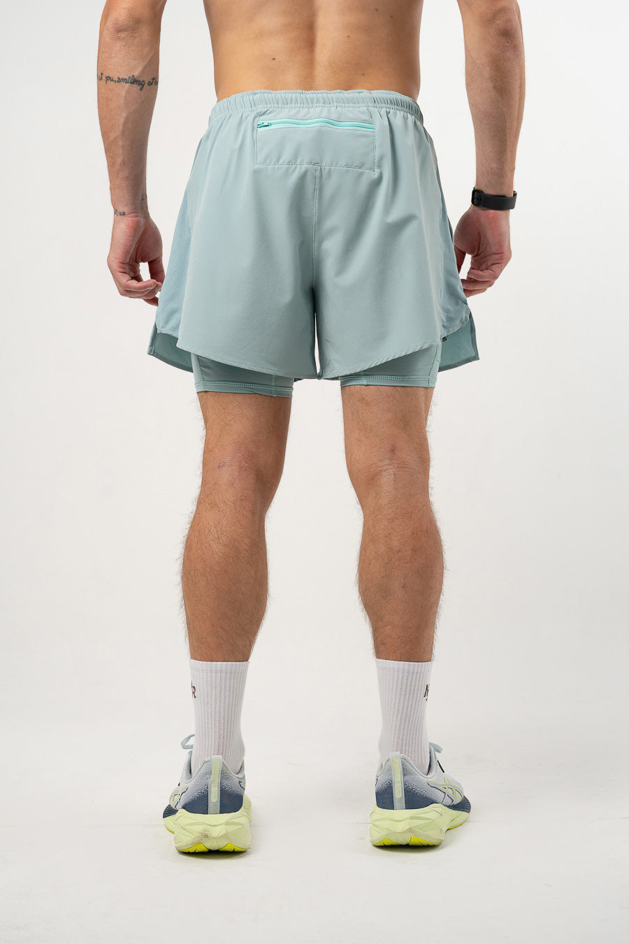 Pantaloneta Running Verde Menta