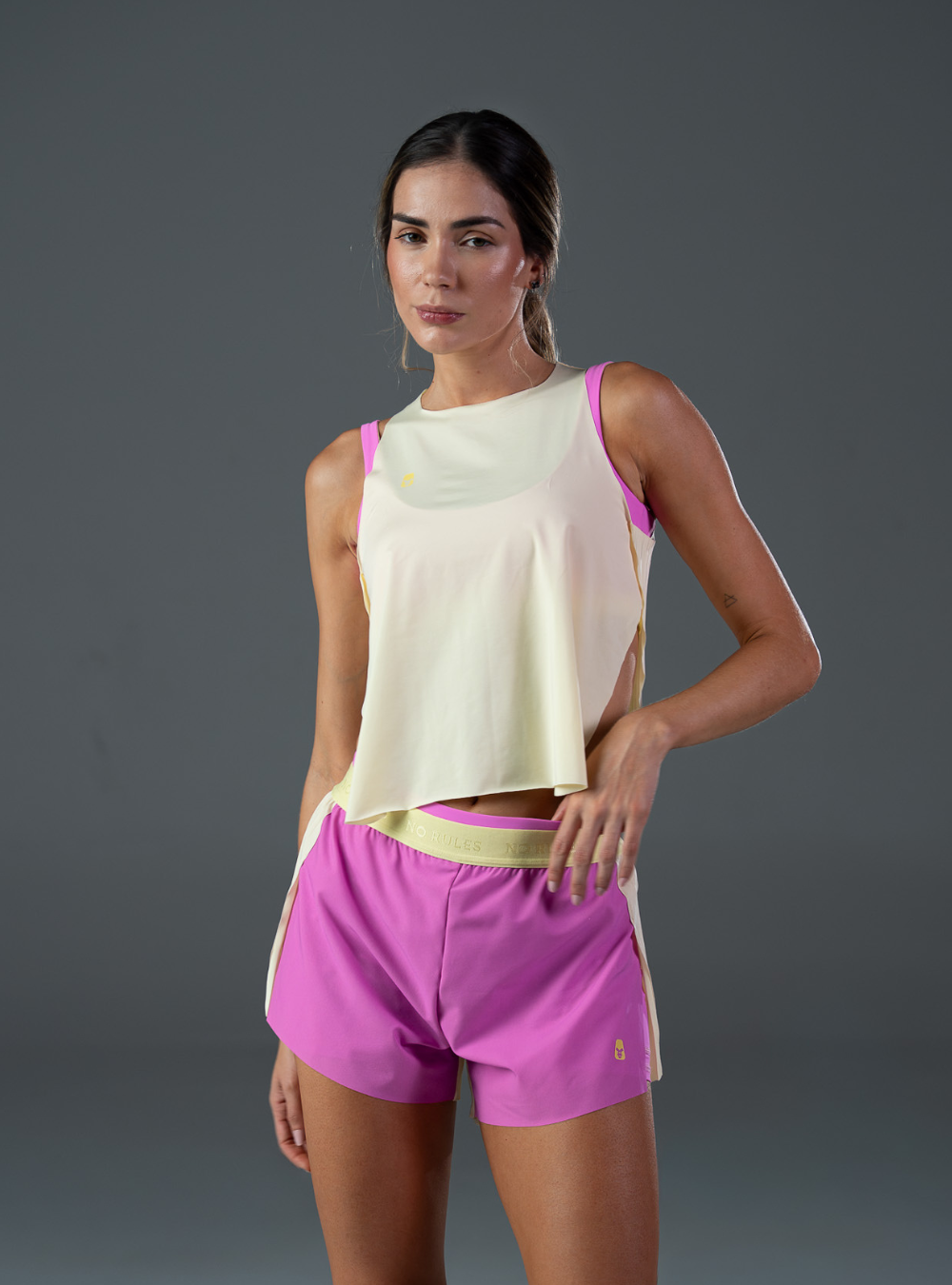 Conjunto Pleat Butter-Pink Blush