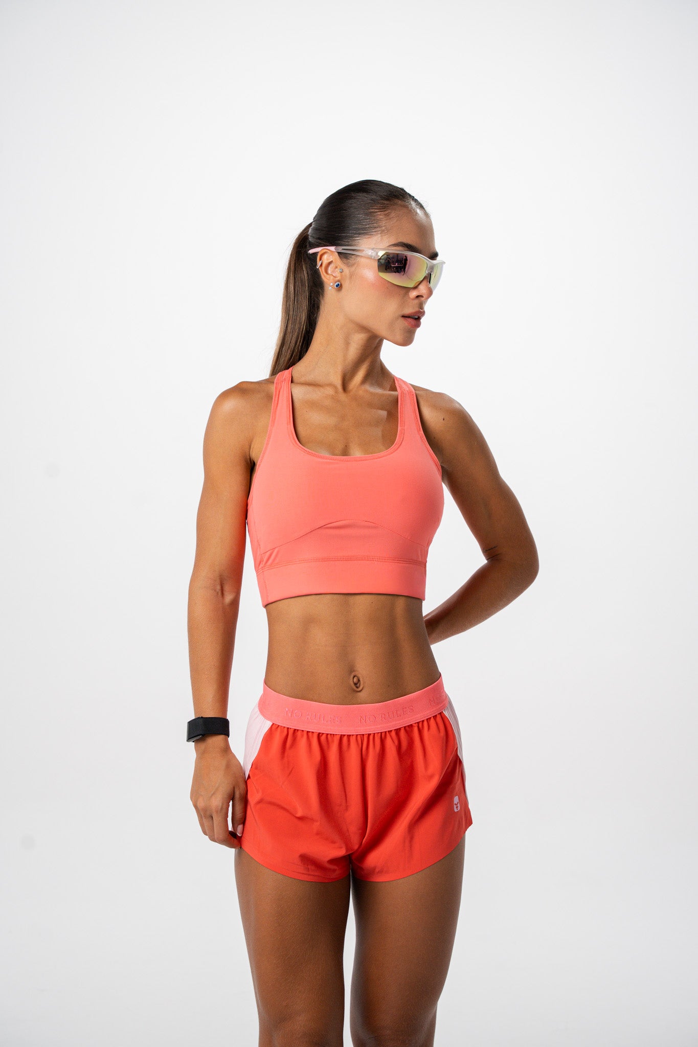 Conjunto Pro Fit Coral