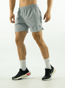 PANTALONETA AJUSTADA GRIS CLARO