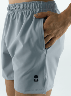 PANTALONETA AJUSTADA GRIS CLARO