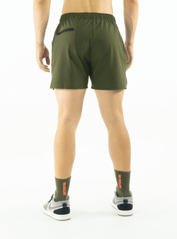 PANTALONETA AJUSTADA VERDE MILITAR