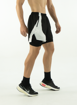 PANTALONETA RUNNING NEGRA 2.0