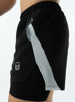 PANTALONETA RUNNING NEGRA 2.0