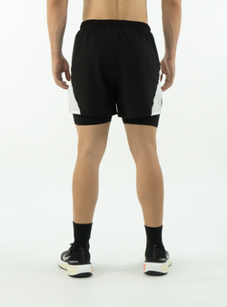 PANTALONETA RUNNING NEGRA 2.0