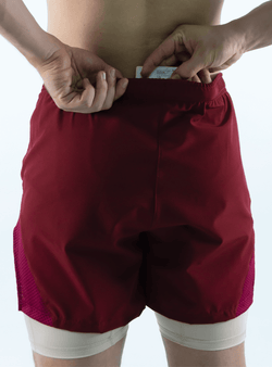 PANTALONETA RUNNING VINOTINTO 2.0