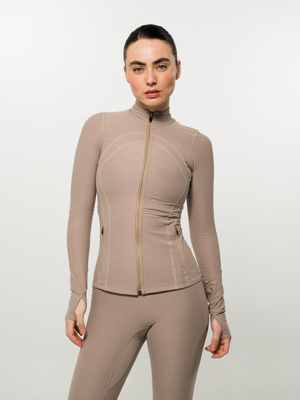 Performance Fit Jacket Mocca