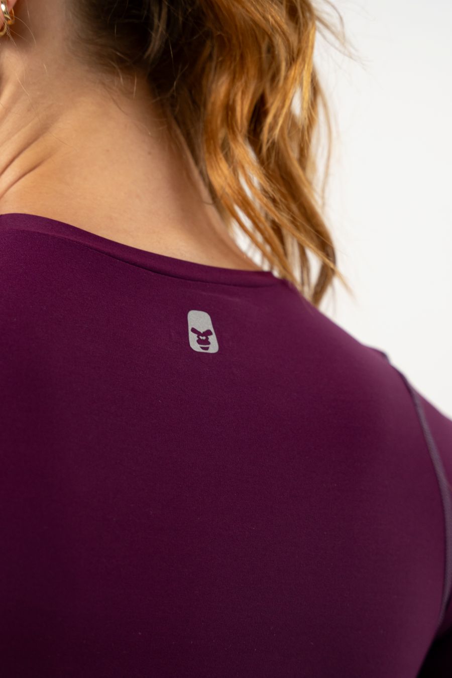 Conjunto Running Classic Berenjena