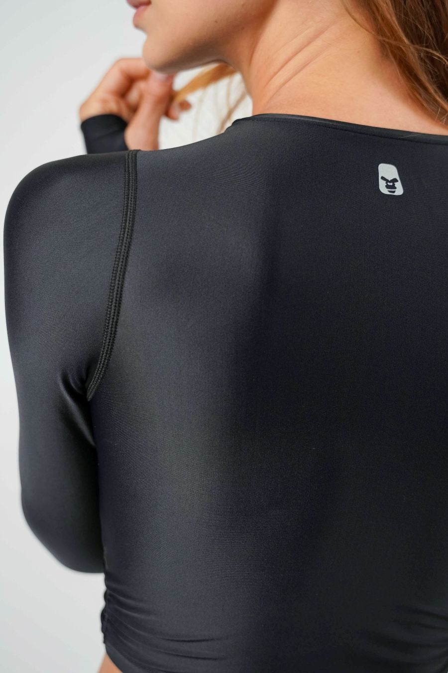 Conjunto Running Retro Rush Negro