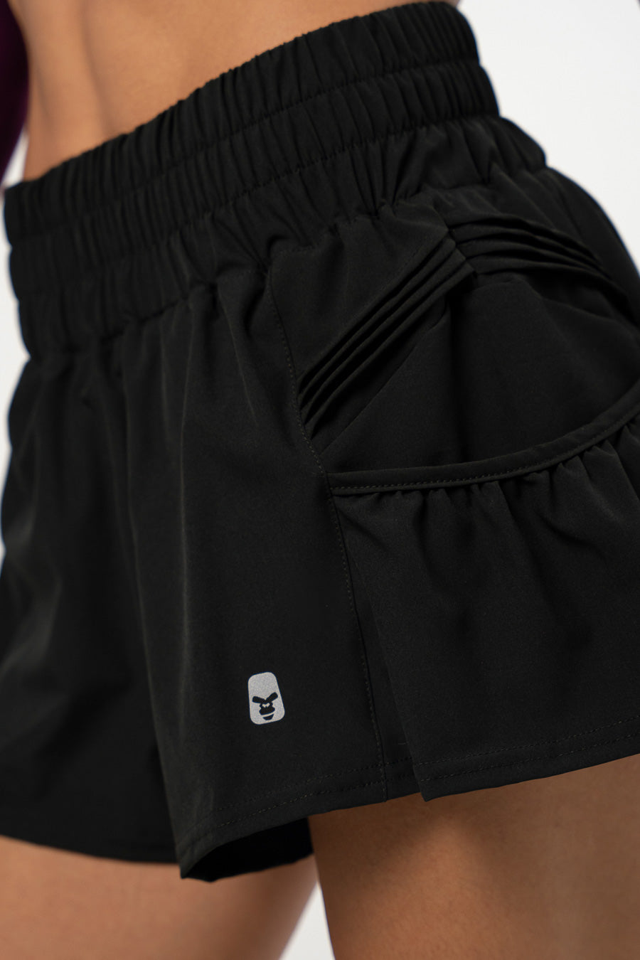 Conjunto Running Retro Rush Negro