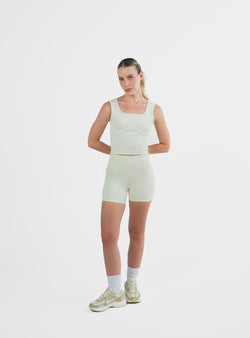 Strive Sleeve Top Vainilla