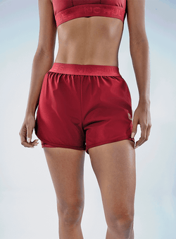 SHORT CON LYCRA RUNNING CON ELÁSTICO VINOTINTO