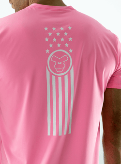 CAMISETA TELA FRÍA PINK FLAG