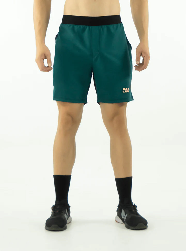 PANTALONETA CROSS TRAINING VERDE ESMERALDA / BEIGE 3.0