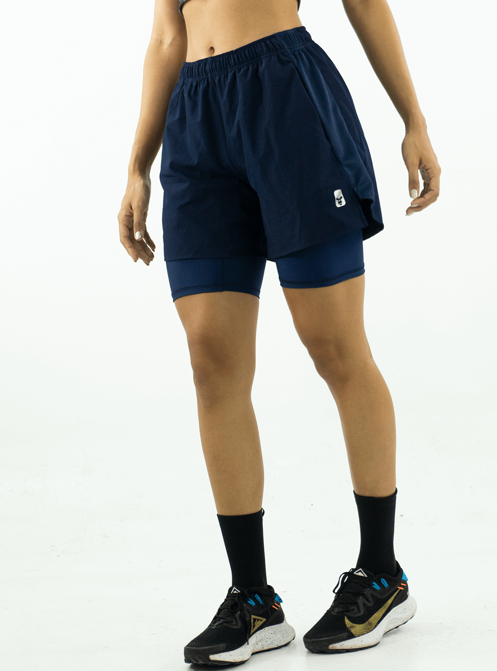 Short Running Azul Oscuro Unisex - Main Image