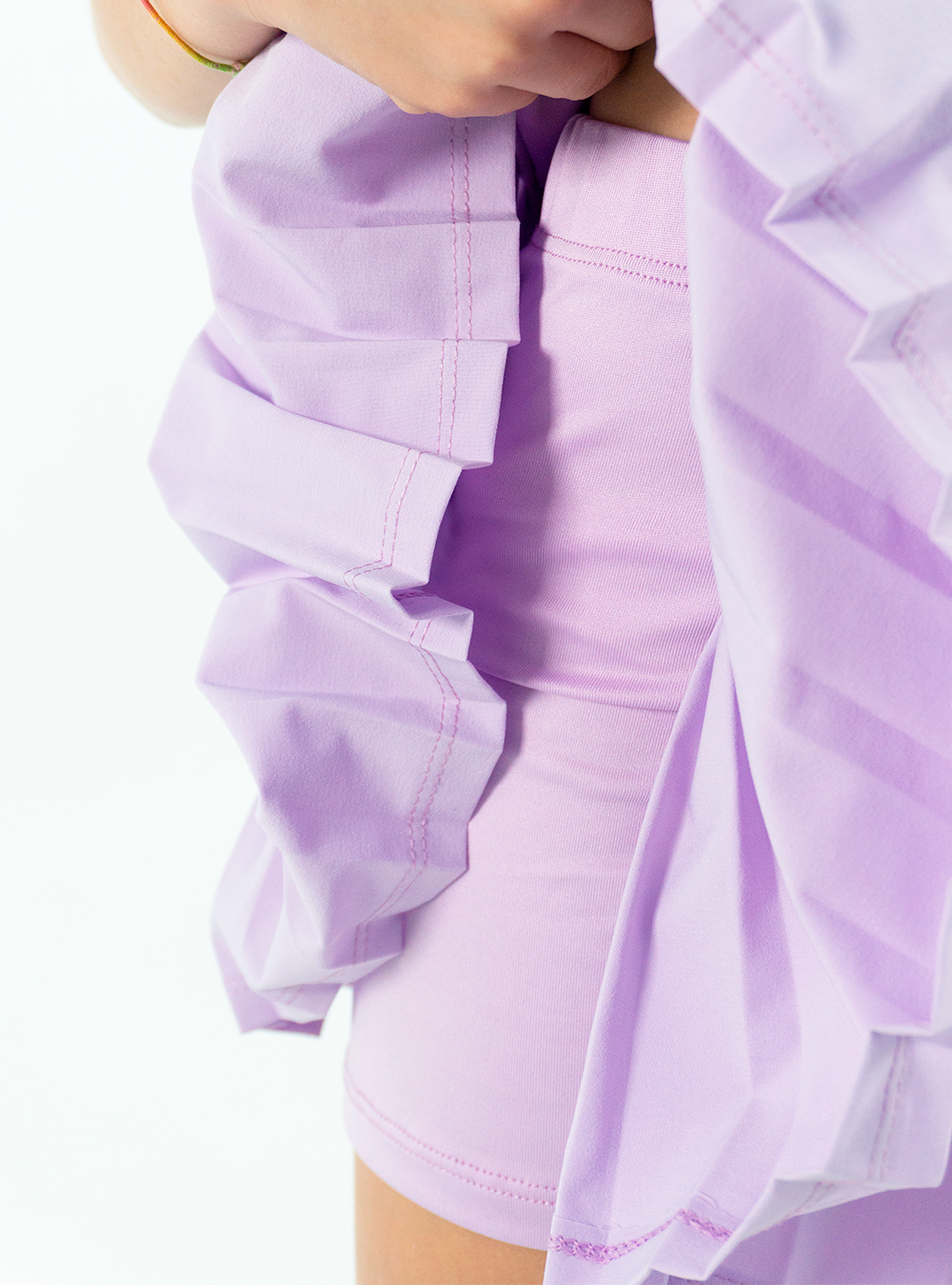 VESTIDO DEPORTIVO NIÑA LILA